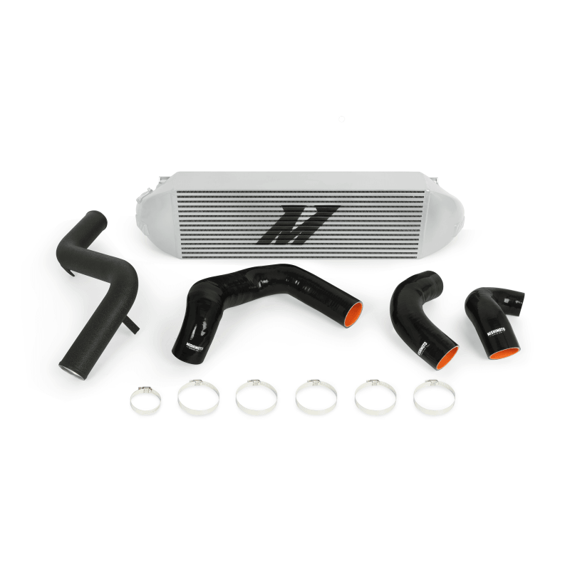 Mishimoto 2013+ Ford Focus ST Silver Intercooler w/ Black Pipes - Torque Motorsport