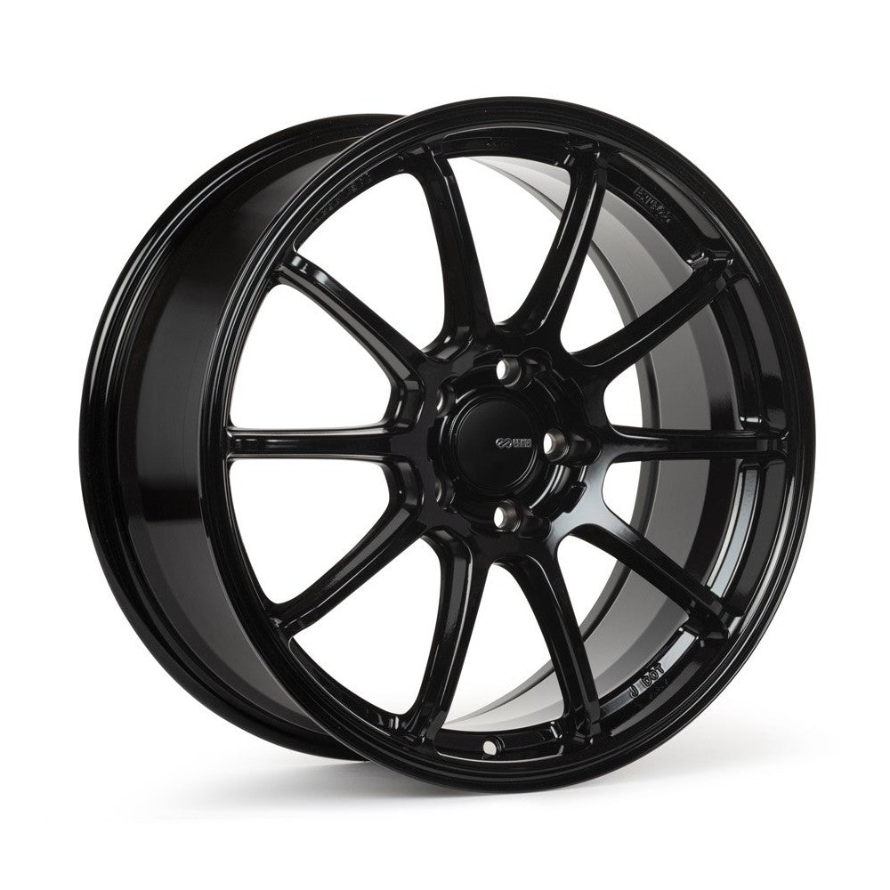 Enkei Triumph 17x8 45 5x100 72.6 BK - Gloss Black