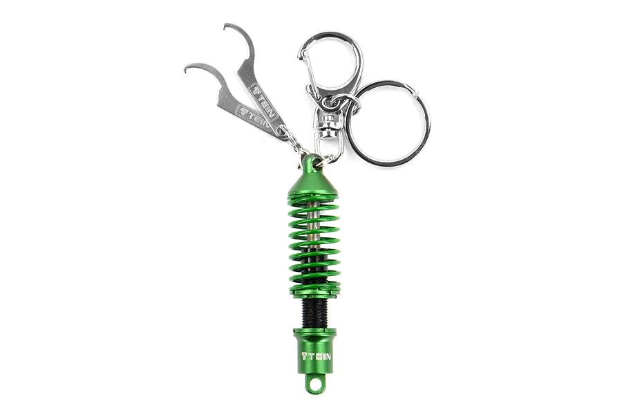 Tein Damper Keychain with Wrench - Green/Black - Torque Motorsport