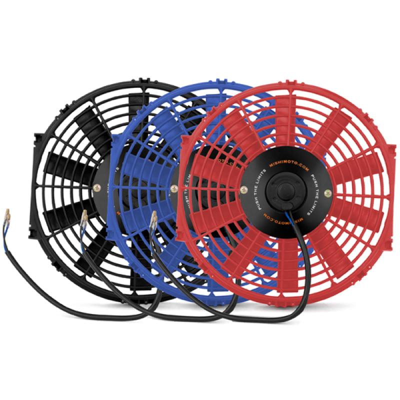 Mishimoto 12 Inch Red Electric Fan 12V - Torque Motorsport