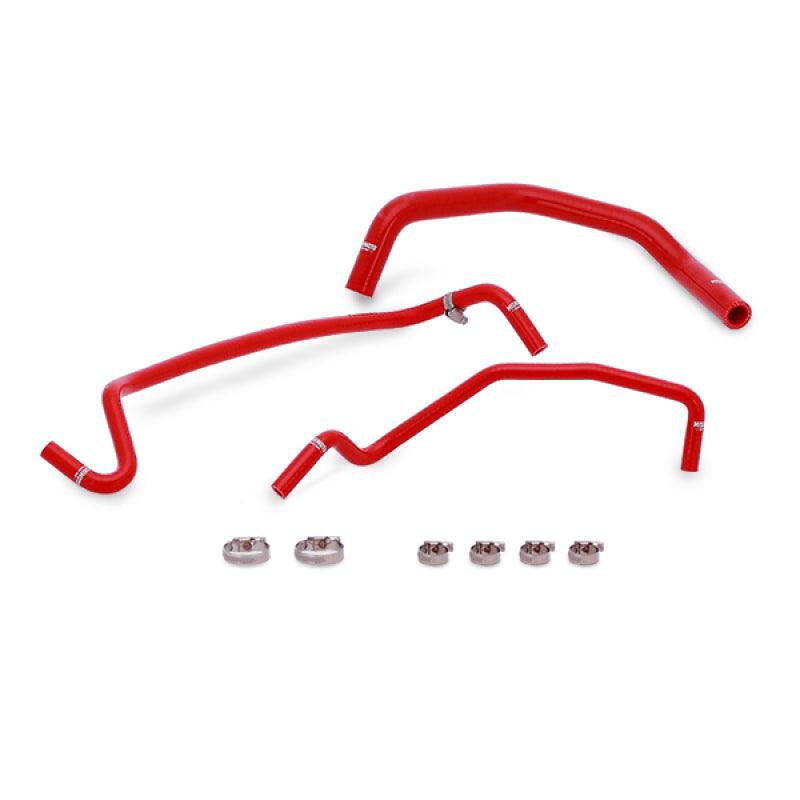 Mishimoto 15+ Ford Mustang GT Red Silicone Ancillary Hose Kit - Torque Motorsport