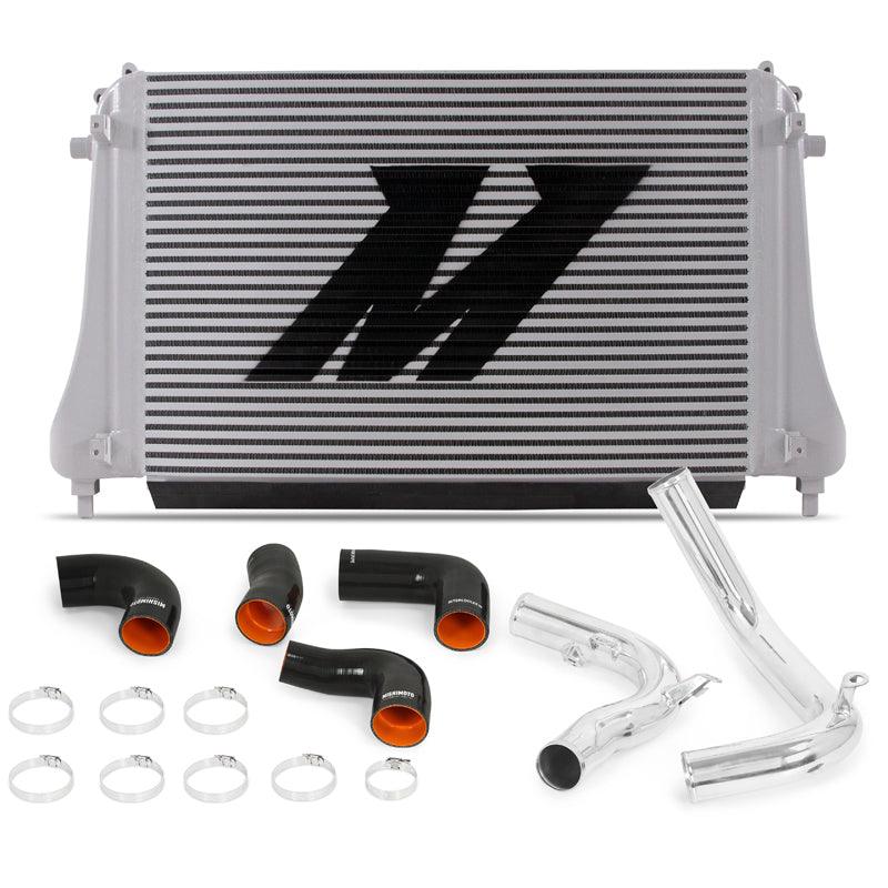 Mishimoto 2015+ VW MK7 Golf TSI / GTI / R Performance Intercooler Kit w/ Pipes (Polished) - Torque Motorsport