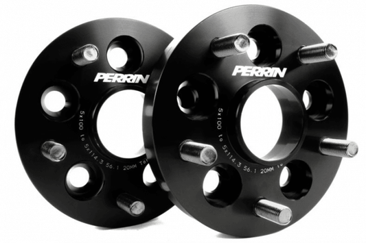 Perrin Subaru 5x100 25mm Wheel Spacers (One Pair) - Torque Motorsport