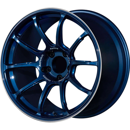 Advan RZII 18x9.5 +45 5-114.3 Racing Indigo Blue Wheel