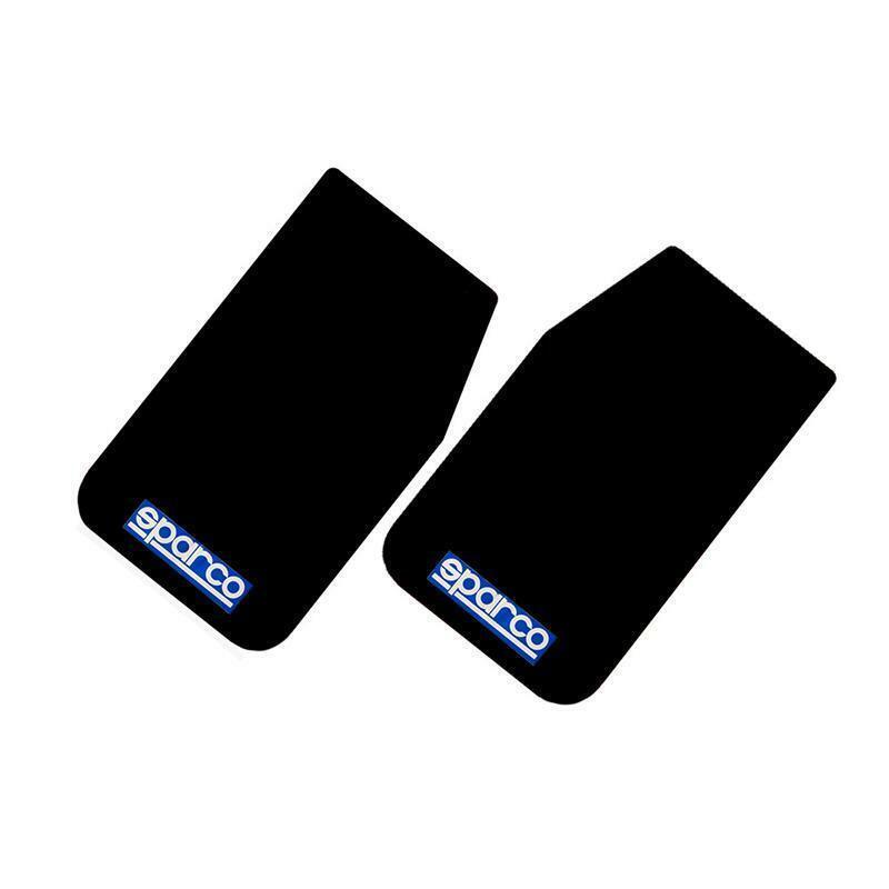 Sparco Mud Flap Pair Black - Torque Motorsport