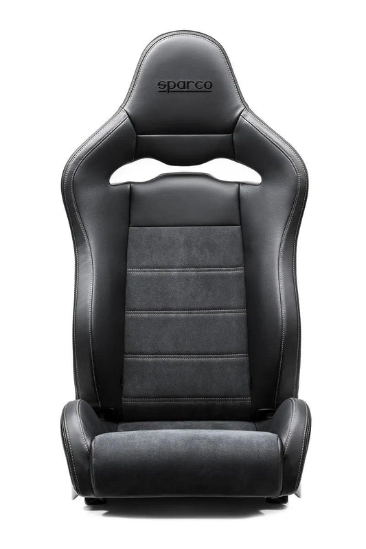 Sparco Seat SPX Special Edition Black/Grey w/ Matte Carbon Shell - Left - Torque Motorsport