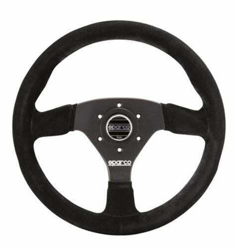 Sparco Strwhl 383 Suede Black - Torque Motorsport