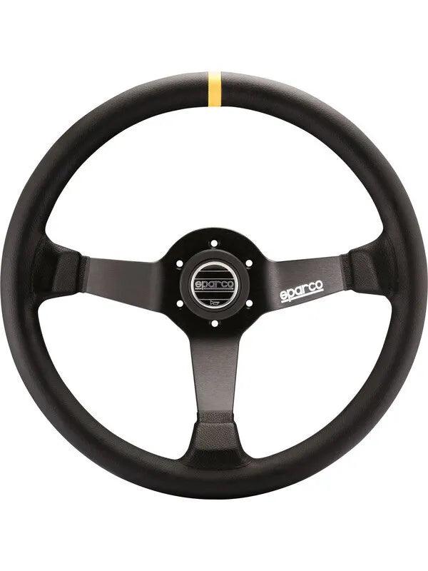 Sparco Strwhl 345 Leather Black - Torque Motorsport