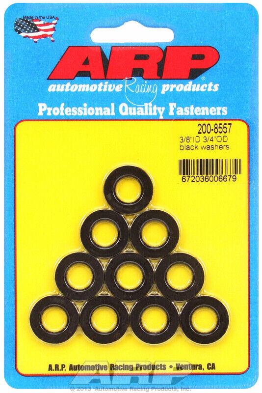 ARP 3/8 ID 3/4 OD Black Washers (10 pack) - Torque Motorsport