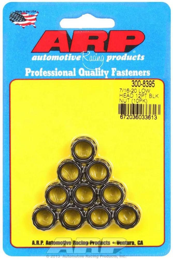 ARP 7/16inch-20 12pt Nut Kit (Pack of 10) - Torque Motorsport