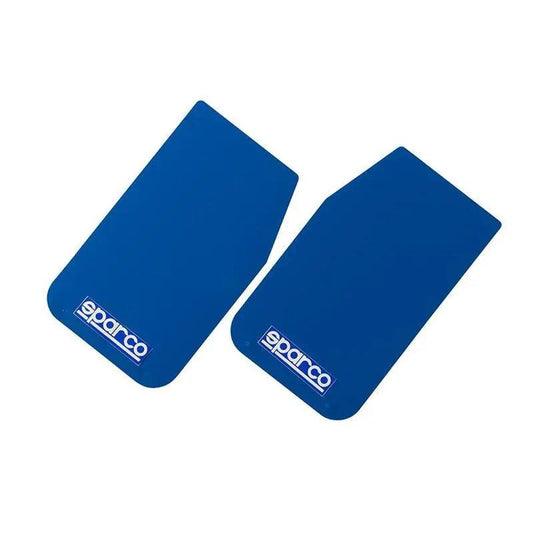 Sparco Mud Flap Pair Blue - Torque Motorsport