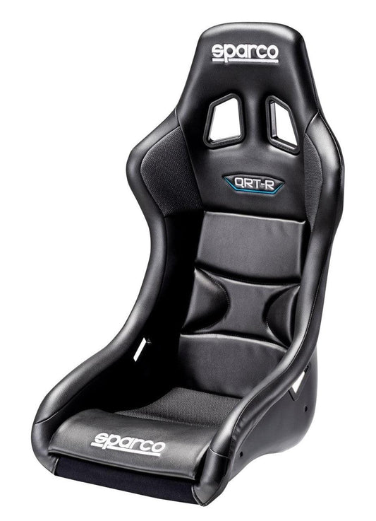 Sparco Seat QRT-R 2019 Vinyl Blk (Must Use Side Mount 600QRT) - Torque Motorsport