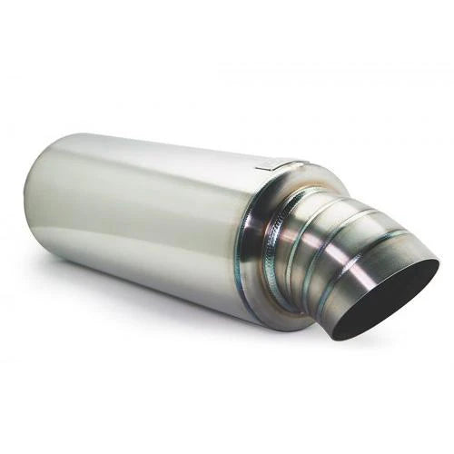 BLOX Racing 3 inch Universal Street Muffler - Turndown Tip