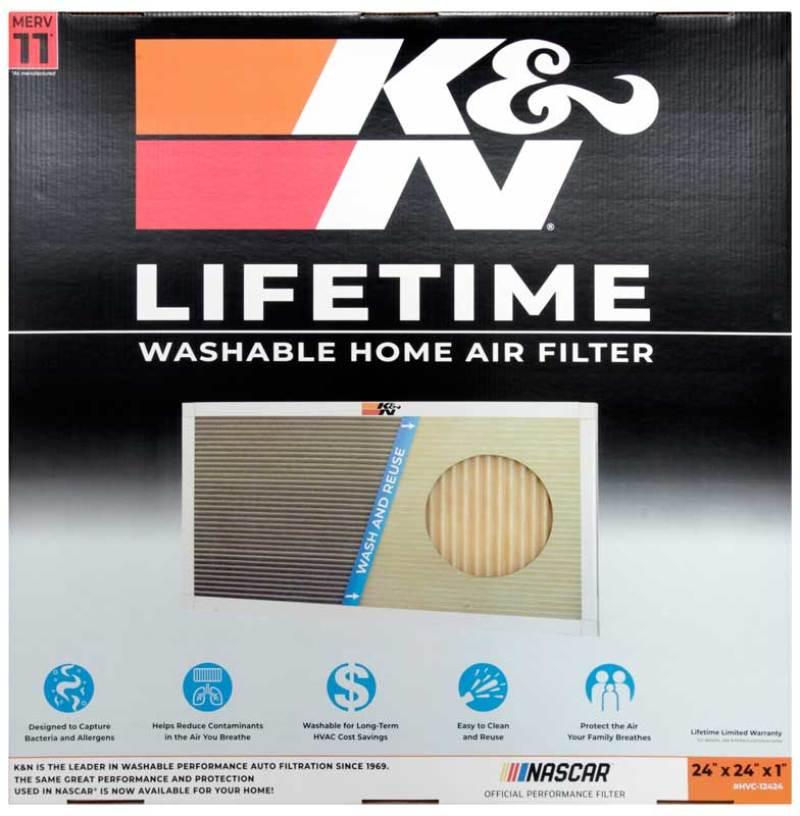 K&N HVAC Filter - 24 x 24 x 1 - Torque Motorsport