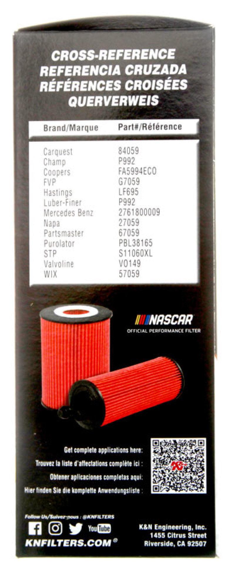 K&N 2020 Mercedes-Benz C43 AMG Oil Filter - Torque Motorsport