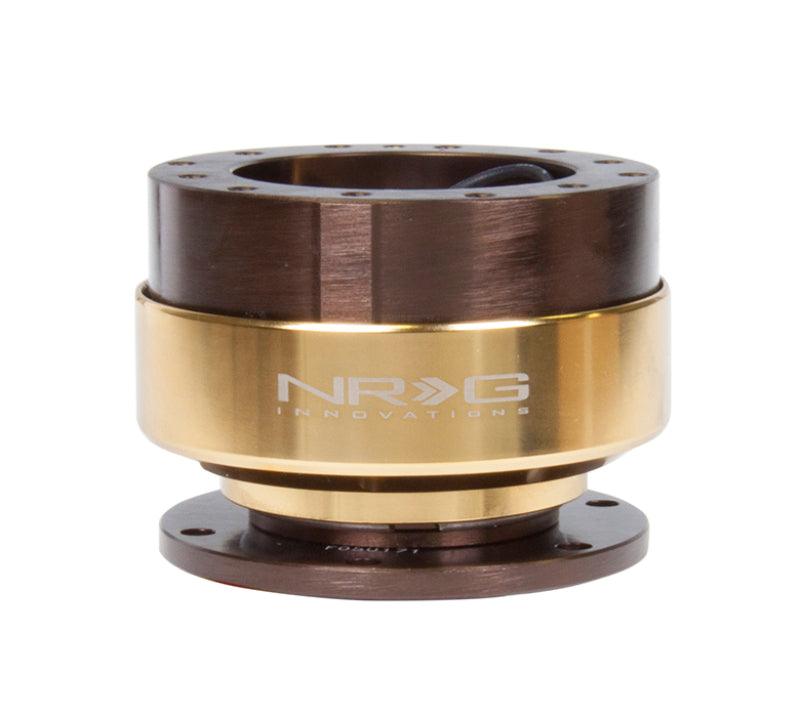 NRG Quick Release Gen 2.0 - Bronze Body / Chrome Gold Ring - Torque Motorsport