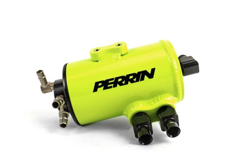 Perrin 22-23 Toyota GR86 / 13-16 Scion FR-S / 13-23 Subaru BRZ Air Oil Separator - Neon Yellow - Torque Motorsport