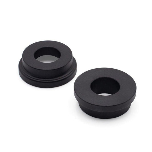 BLOX 2-Piece Billet Aluminum Solid Shifter Bushing B-Series Transmissions - Black - Torque Motorsport