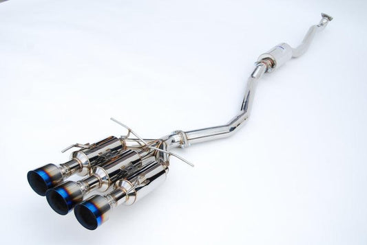 Invidia 17+ Honda Civic SI Coupe Gemini Triple Titanium Tip Cat-back Exhaust - Torque Motorsport