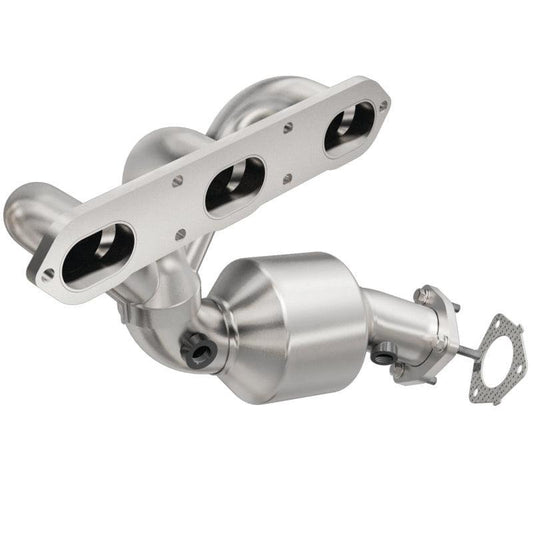 MagnaFlow Conv 06-08 Porsche Cayman DF SS OEM Grade Driver Side Catalytic Converter w/Header - Torque Motorsport