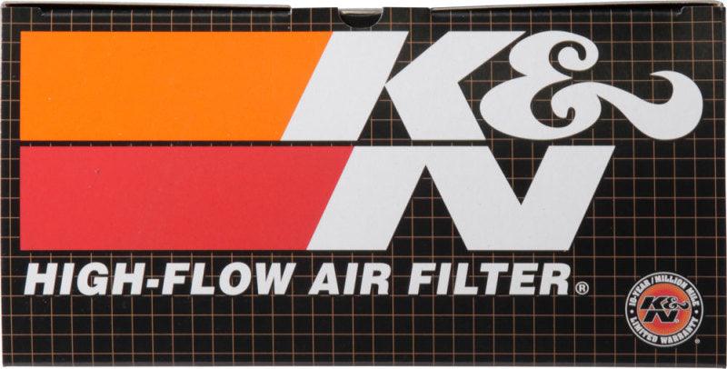 K&N 2-5/8in Flange 7in Diameter 3in Height Round Air Filter Assembly w/ Vent - Torque Motorsport