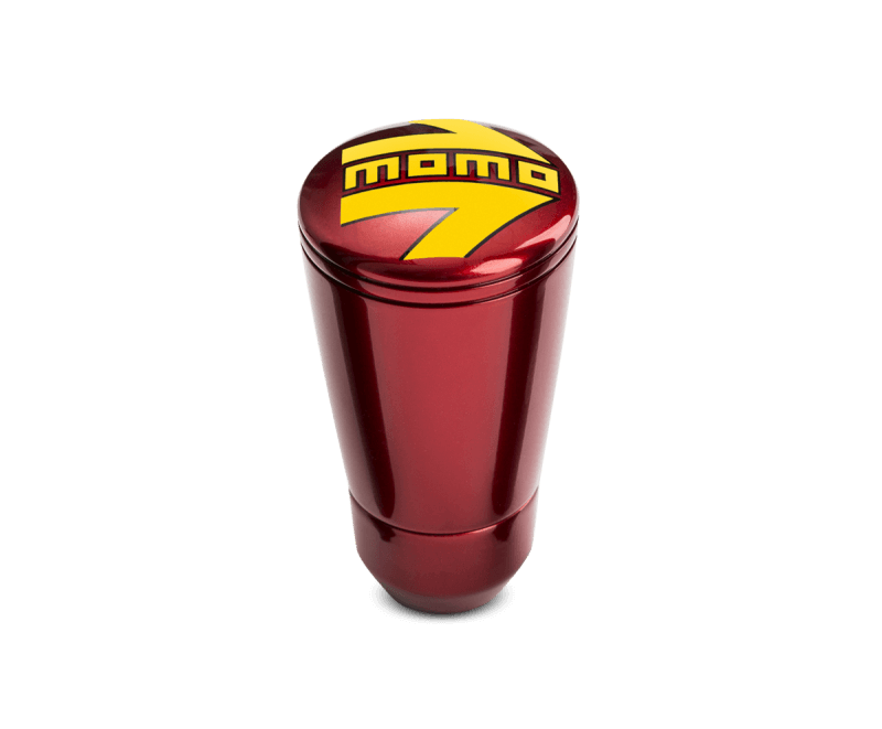 Momo SK 50 Shift Knob - Red Aluminum - Torque Motorsport