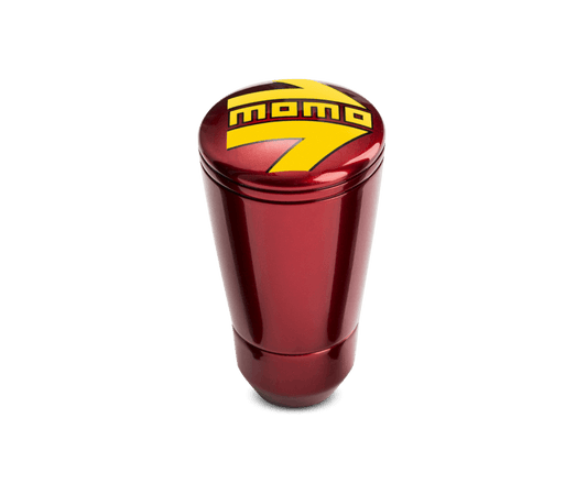 Momo SK 50 Shift Knob - Red Aluminum - Torque Motorsport