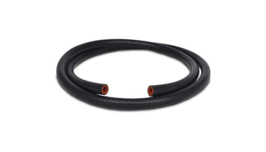 Vibrant 7/8in (22mm) I.D. x 20 ft. Silicon Heater Hose reinforced - Black - Torque Motorsport