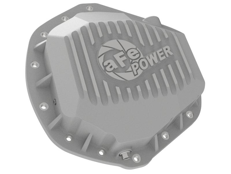 aFe Power Pro Series Rear Differential Cover Raw w/ Machined Fins 14-18 Dodge Ram 2500/3500 - Torque Motorsport