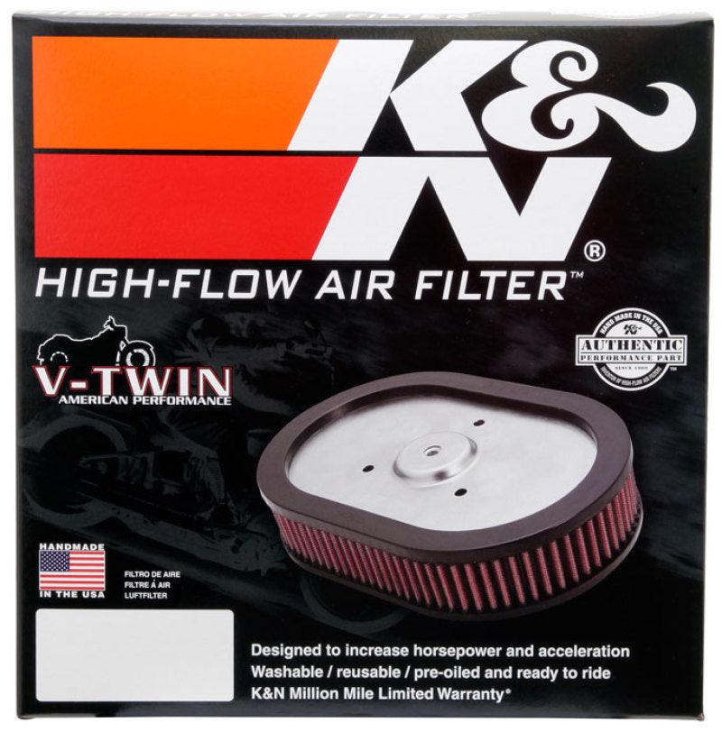 K&N 2014 Indian Chief Classic 111 CI Replacement Drop In Air Filter - Torque Motorsport