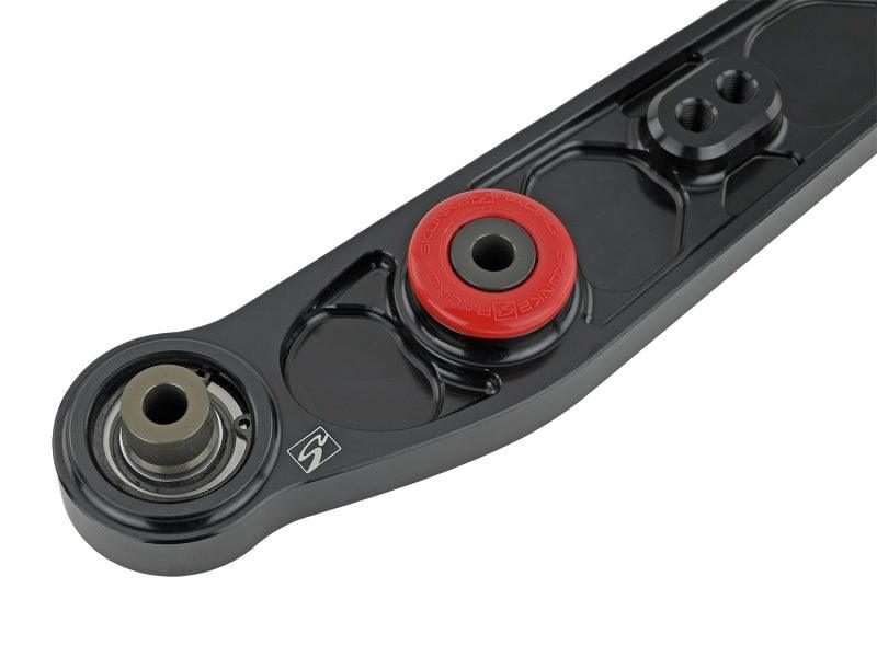 Skunk2 Honda/Acura EG/DC Alpha Series Rear Lower Control Arm Set - Black - Torque Motorsport