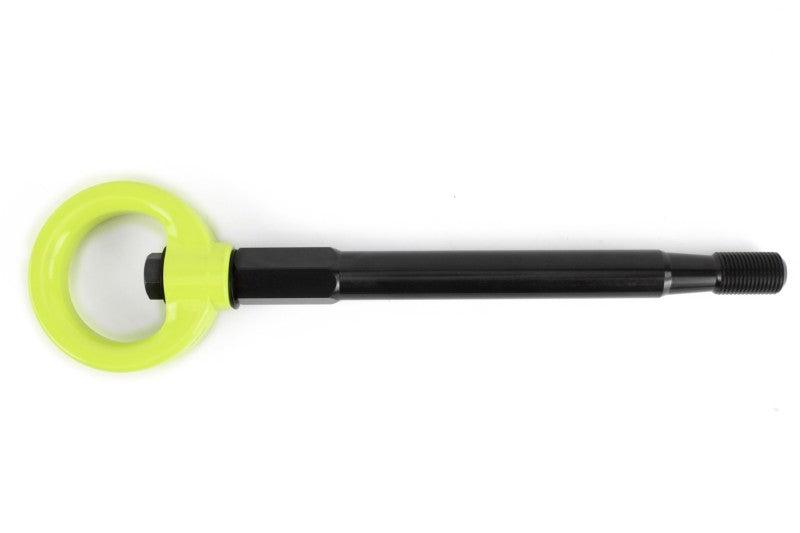 Perrin 08-14 Subaru WRX/STI Tow Hook Kit (Front) - Neon Yellow - Torque Motorsport