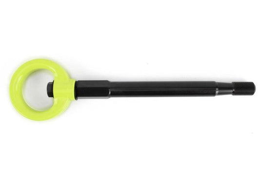 Perrin 08-14 Subaru WRX/STI Tow Hook Kit (Front) - Neon Yellow - Torque Motorsport