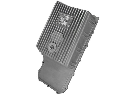 afe Transmission Pan (Raw); Ford Trucks 6R140 11-14 V8-6.7L (td) - Torque Motorsport