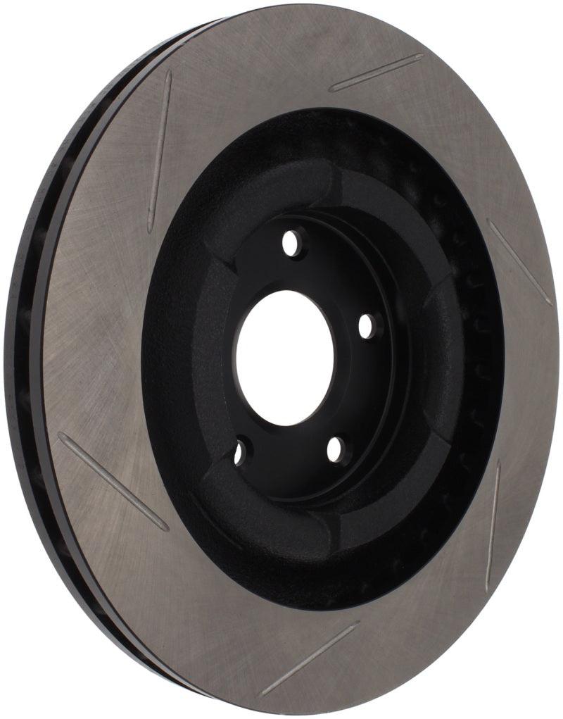 StopTech Power Slot 06-10 Chevrolet Corvette Front Left Slotted Rotor - Torque Motorsport