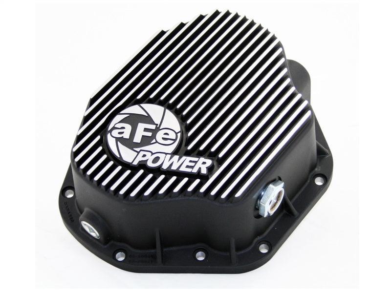 aFe Power Cover Diff Rear Machined COV Diff R Dodge Diesel Trucks 94-02 L6-5.9L (td) Machined - Torque Motorsport