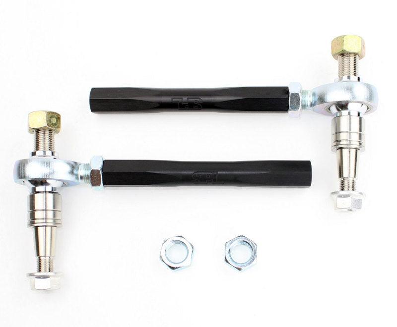 SPL Parts 2009+ Nissan 370Z Front Outer Tie Rod Ends Adjustable for Bumpsteer - Torque Motorsport