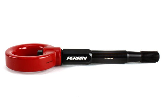 Perrin 15-17 Subaru WRX/STI Tow Hook Kit (Front) - Red - Torque Motorsport