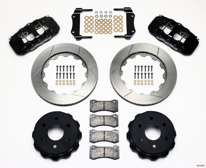 Wilwood AERO4 RearTruck Kit 14.25in 1999-2010 GM 1500-SUV 1 Piston OE Caliper - Torque Motorsport