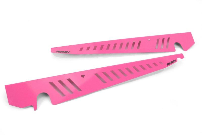 Perrin 2015+ Subaru WRX/STI Fender Shroud Set - Hyper Pink - Torque Motorsport