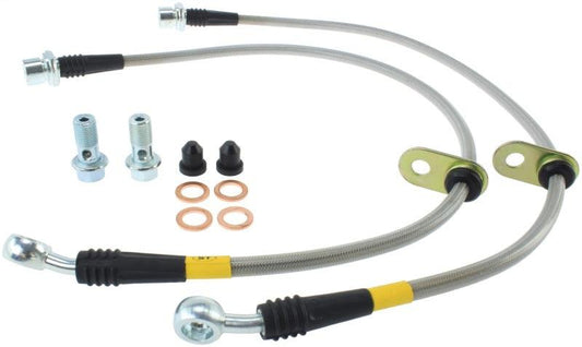 StopTech Stainless Steel Front Brake lines for 95-04 Toyota Tacoma - Torque Motorsport