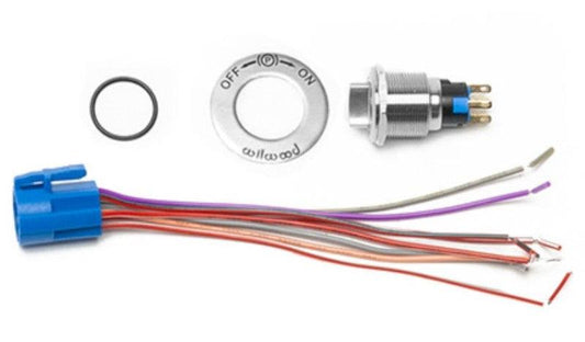 Wilwood Electronic Parking Brake Caliper Switch Kit w/ On/Off Sticker - Torque Motorsport