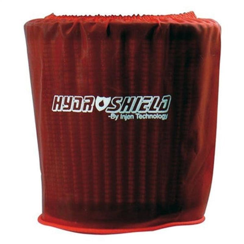 Injen Red Water Repellant Pre-Filter fits X-1010 X-1011 X-1017 X-1020 5in Base/5in Tall/4in Top - Torque Motorsport