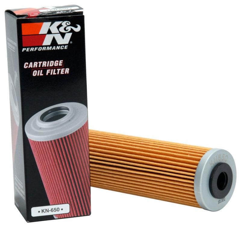 K&N 1.625in OD x 5.05in H Oil Filter - Torque Motorsport