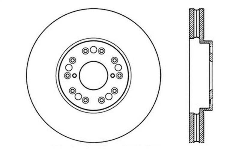 StopTech 93-05 Lexus GS300/GS350/GS400/GS430/GS450H / 00-05 Lexus IS300 / 93-94 Lexus LS400/LS430/L - Torque Motorsport