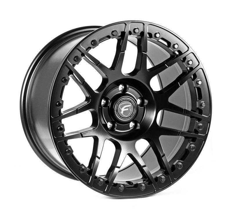 Forgestar F14 Beadlock 17x10 / 5x115 BP / ET30 / 6.7in BS Satin Black Wheel - Torque Motorsport