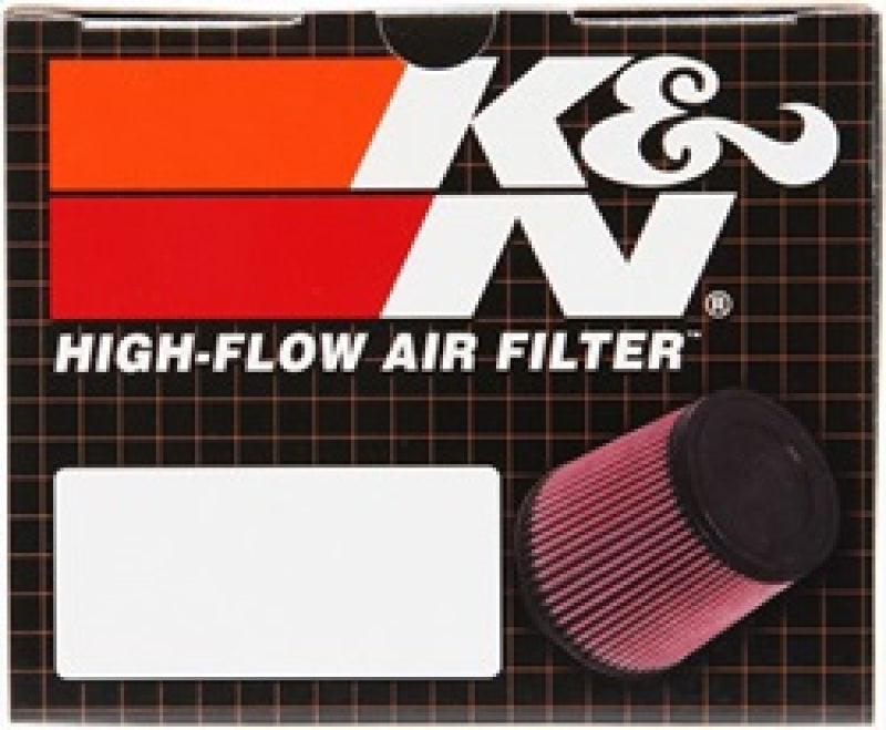 K&N Universal Air Filter - Round Tapered - 3in Top OD x 3.75in Base OD x 6in H x 2.438in Flange ID - Torque Motorsport