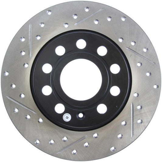 StopTech Slotted & Drilled Sport Brake Rotor - Torque Motorsport