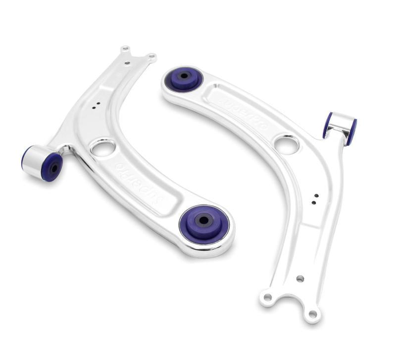 SuperPro 2015 Audi A3 Quattro Premium Front Lower Forged Alloy Control Arm Kit - Torque Motorsport