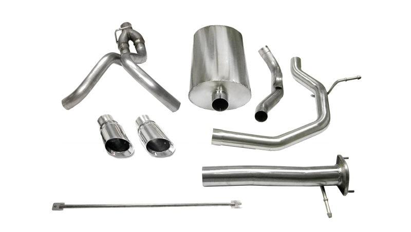 Corsa 03-06 Chevrolet SSR 5.3L V8 Polished Sport Cat-Back Exhaust - Torque Motorsport